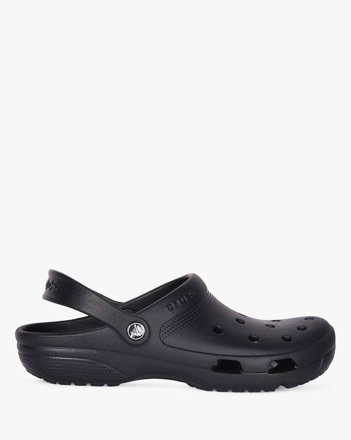 black clogs with strap