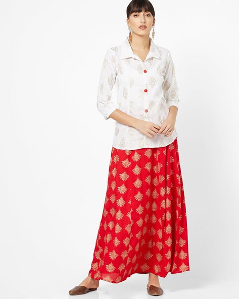 kurti for skirt