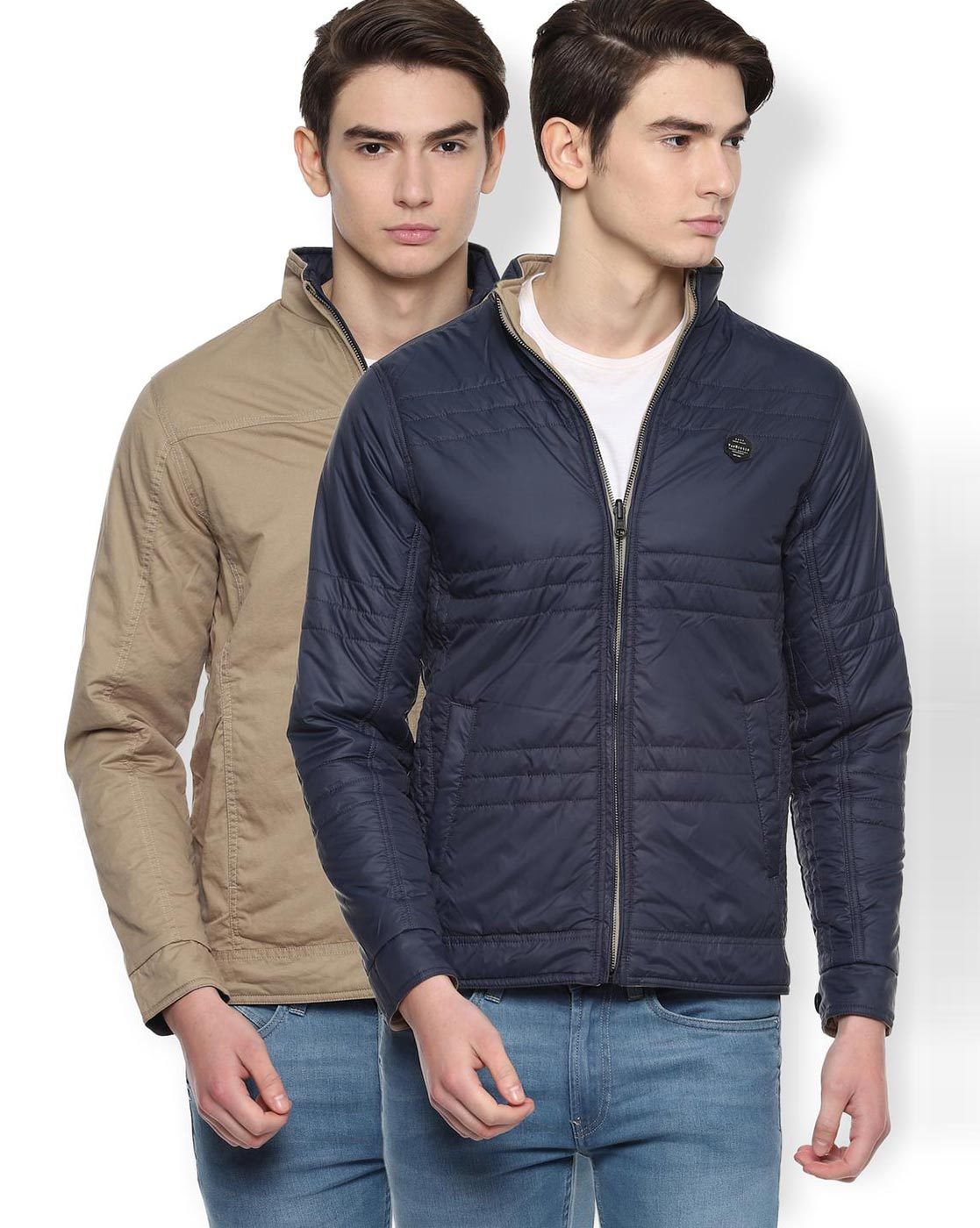 Van heusen 2024 reversible jacket