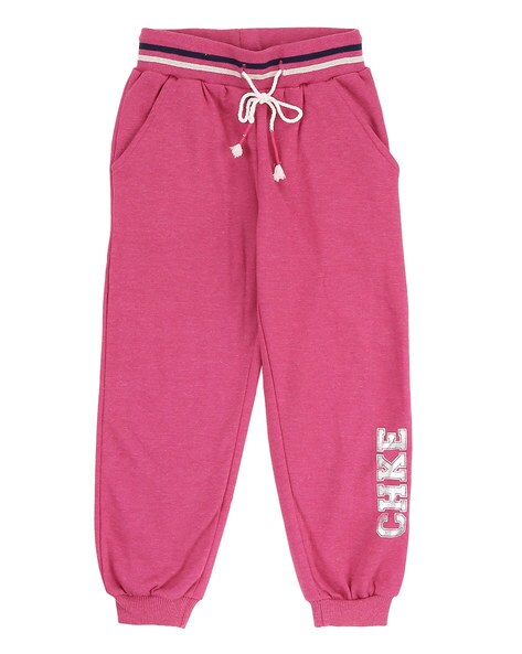 dark pink joggers