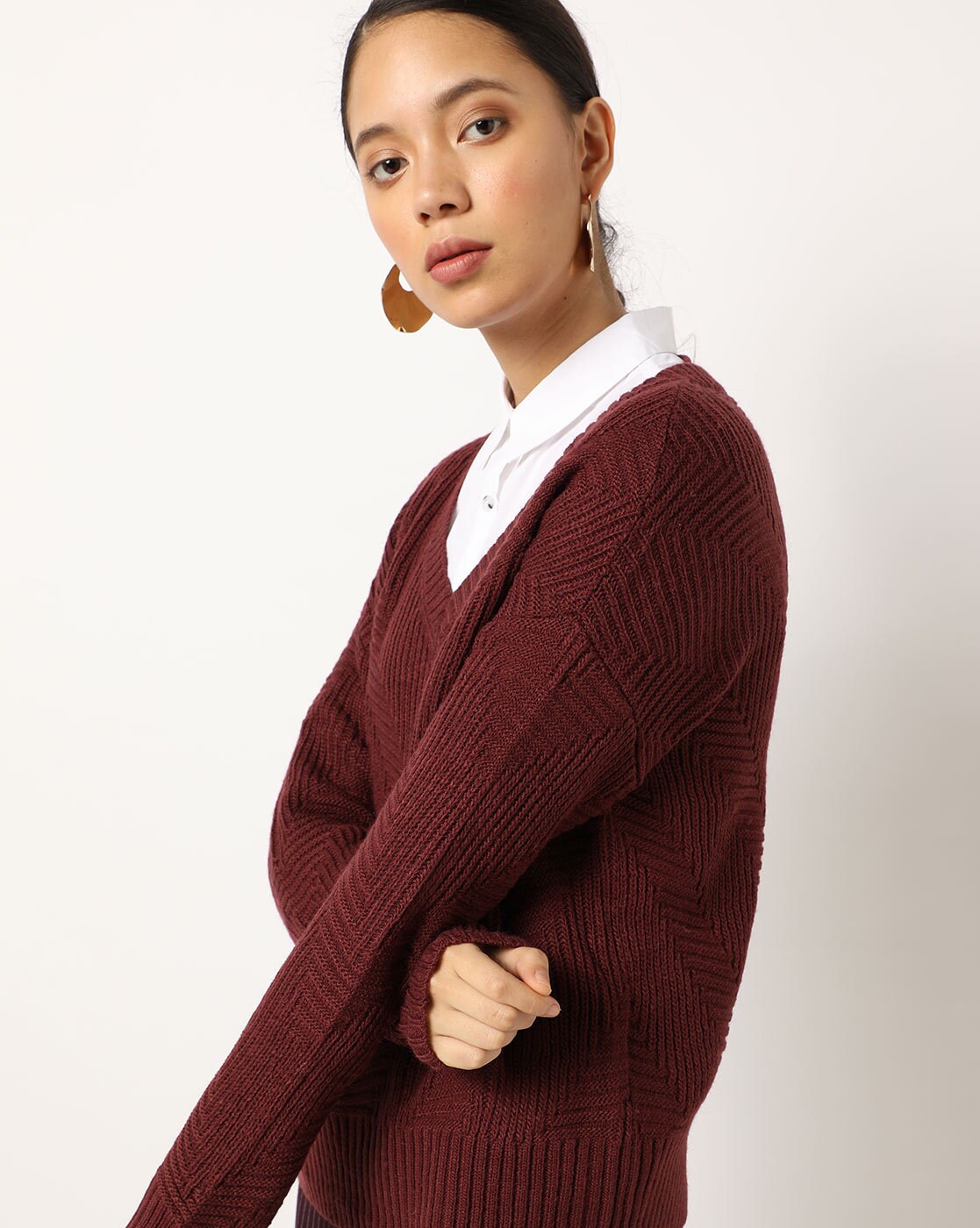 Låse killing interferens Buy Wine Sweaters & Cardigans for Women by Vero Moda Online | Ajio.com