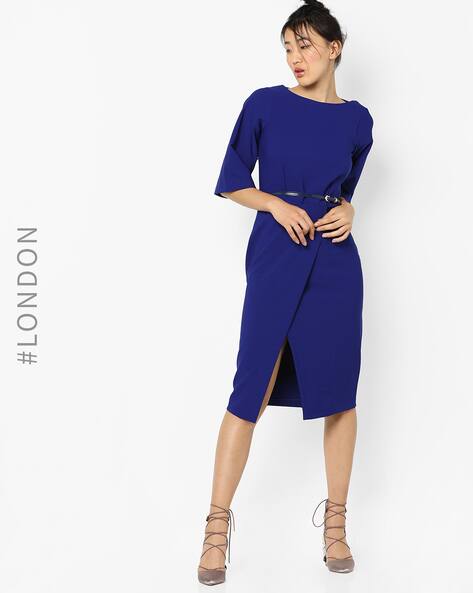 Buy Navy Blue Dresses for Women by Closet London Online | Ajio.com Buy Navy Blue Dresses for Women by Closet London Online | Ajio.com