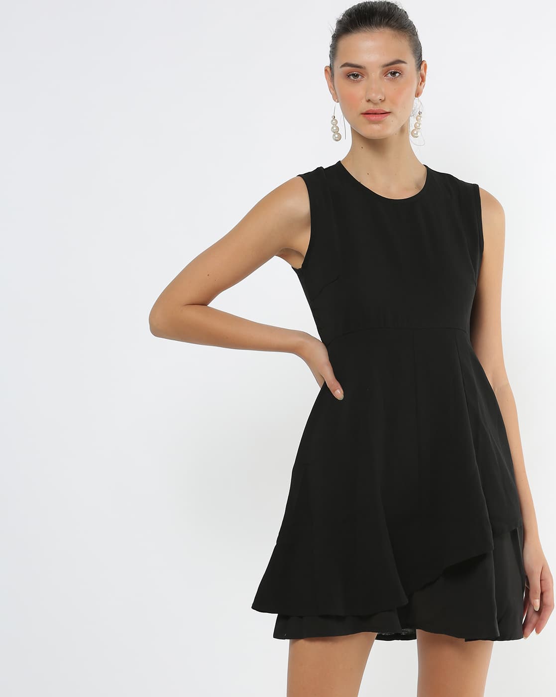 loft black dress