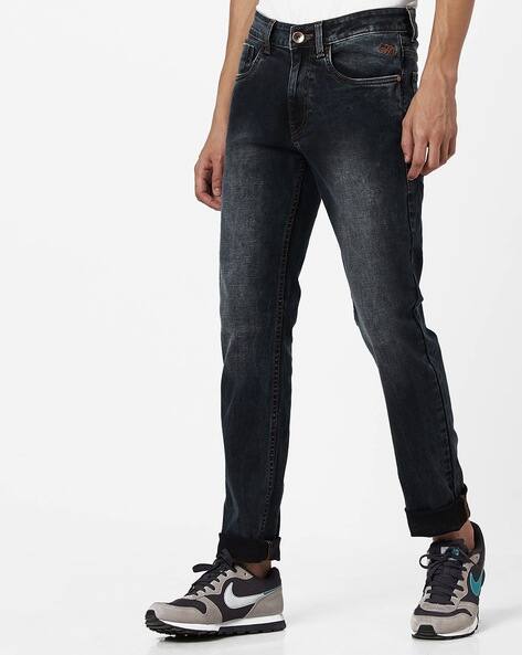 flying machine black jeans