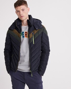 superdry fuji chevron hood jacket