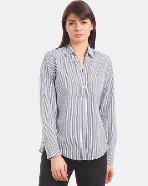 Cutter & Buck Stretch Oxford Women's Long Sleeve Dress Shirt