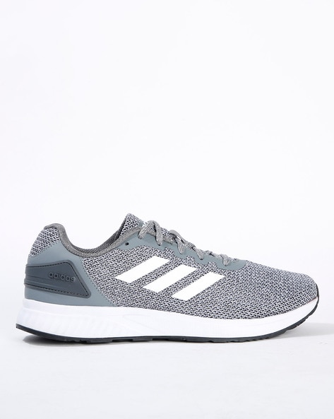 adidas grey sports shoes