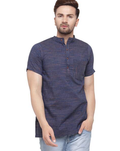 short kurta for jeans mens
