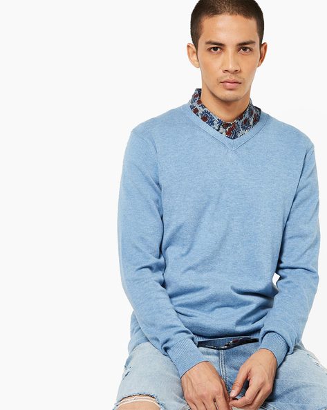 Buy Mens V Neck Sweater Online In India -  India