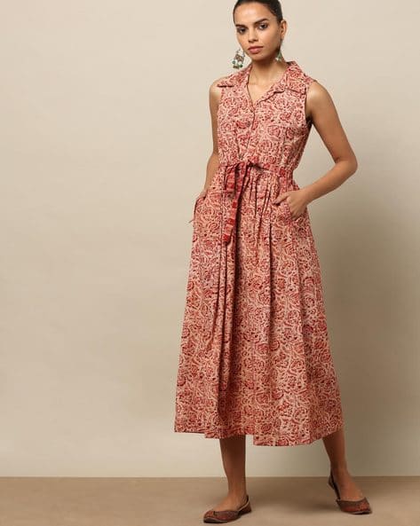 dresses on ajio