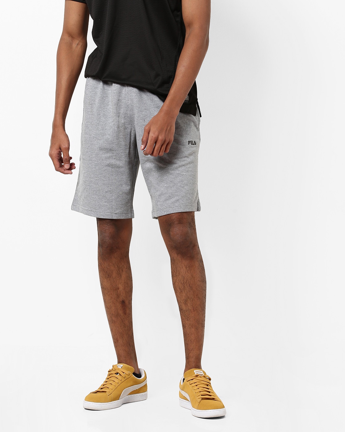 fila grey shorts