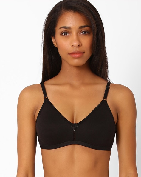 Seamless Bra with Adjustable Straps