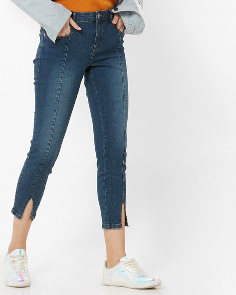 vero moda cropped jeans