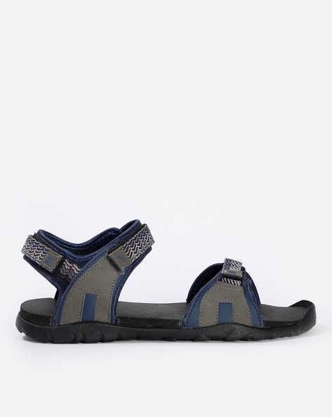 fila blue sandals