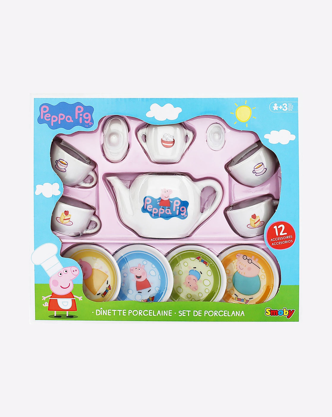 peppa pig porcelain tea set