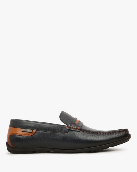 lee cooper loafers blue