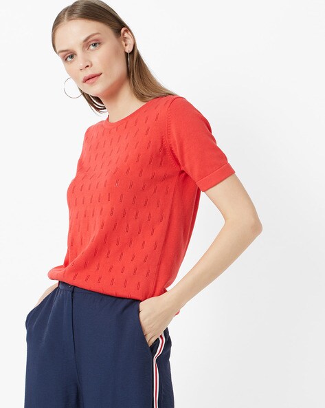 Slim Fit Cotton Pullover