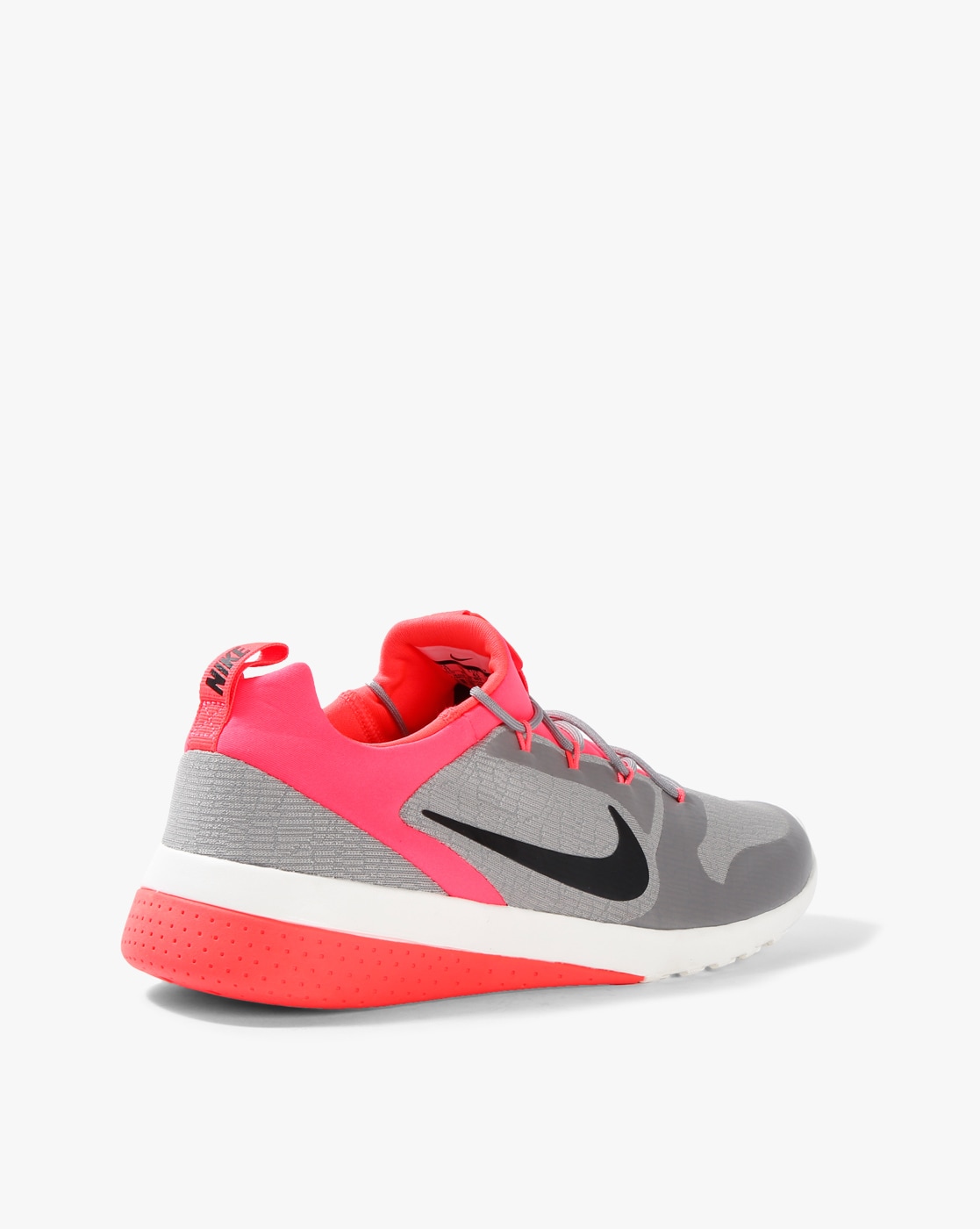 grey and pink nike shoes