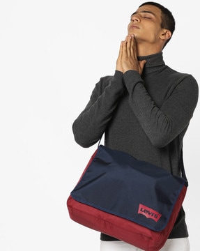 Buy Dark Red & Navy Blue Fashion Bags for Men by LEVIS Online 