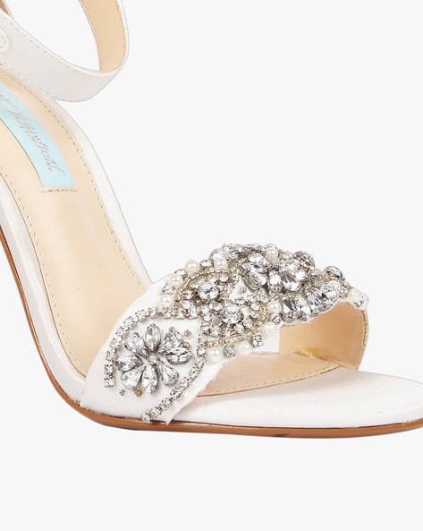 Betsey johnson juno sandal silver online