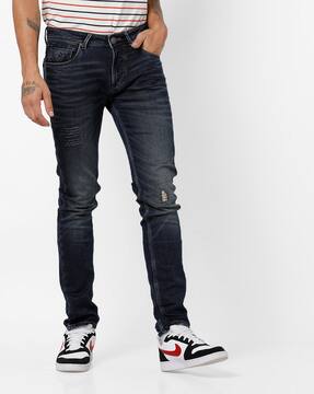 9655 Congay Lightly Washed Skinny Jeans