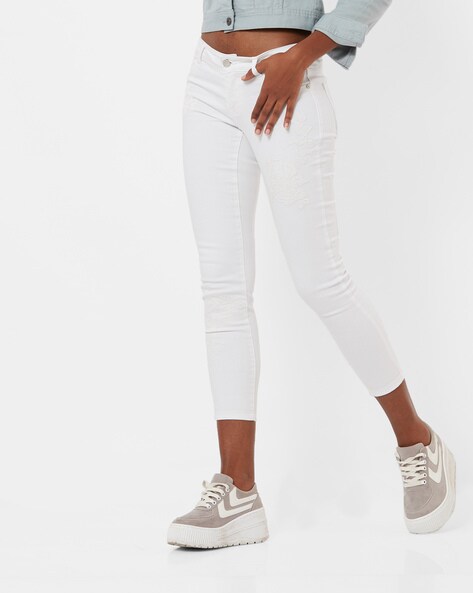 vero moda white jeans