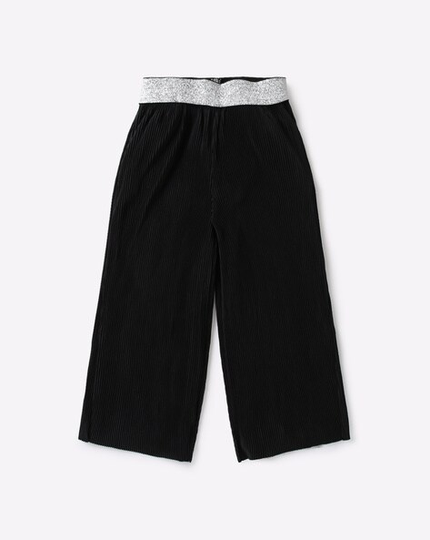 Buy Black Trousers & Pants for Girls by RIO GIRLS Online