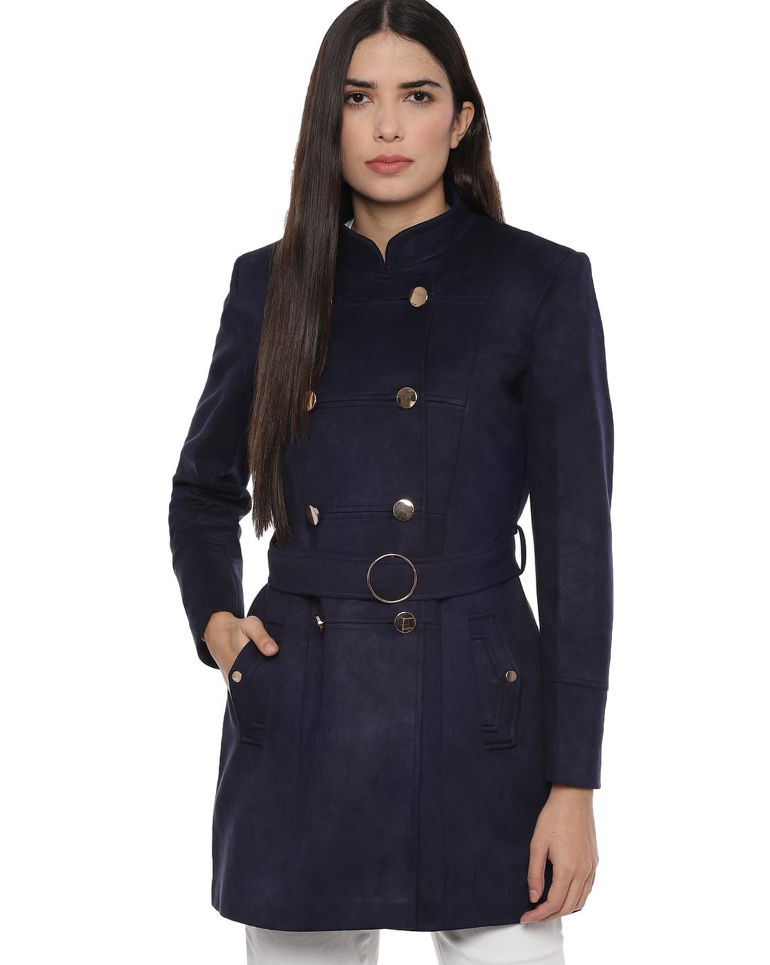 allen solly trench coat