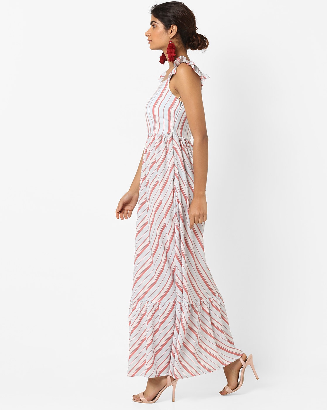 Buy Off-White & Pink Dresses for Women by Vero Moda