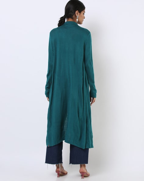 teal green shrug