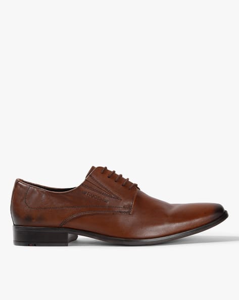 ruosh tan formal shoes