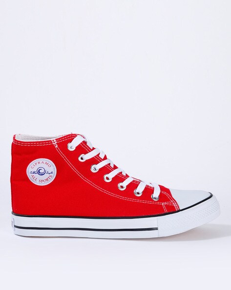 Buy Red Casual Shoes for Men by CIPRAMO 