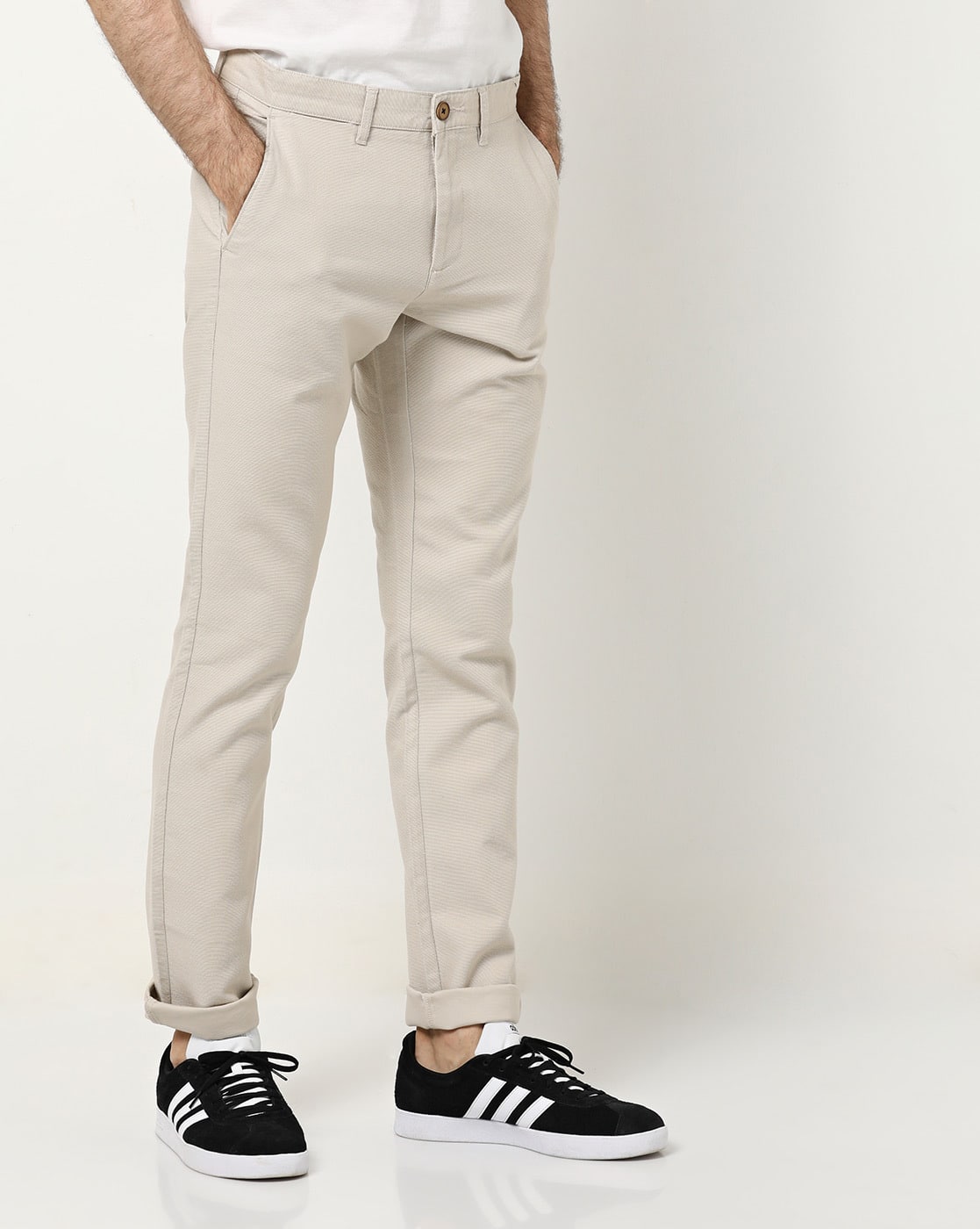 beige chino pants