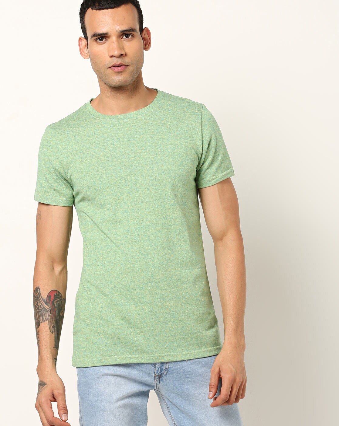 green t shirt mens