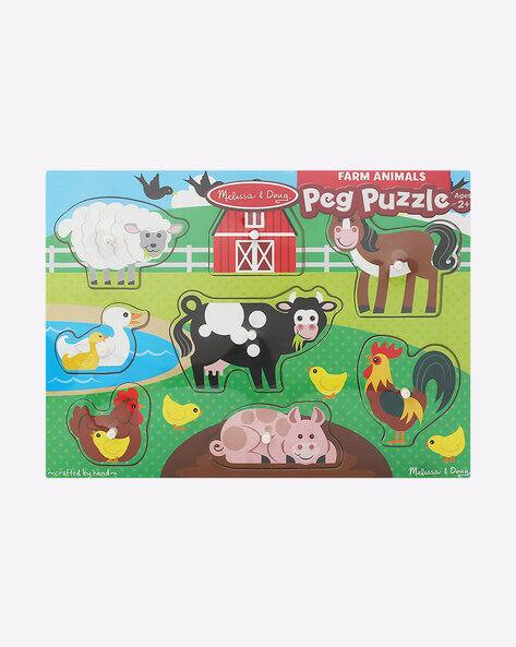 melissa and doug animal puzzle