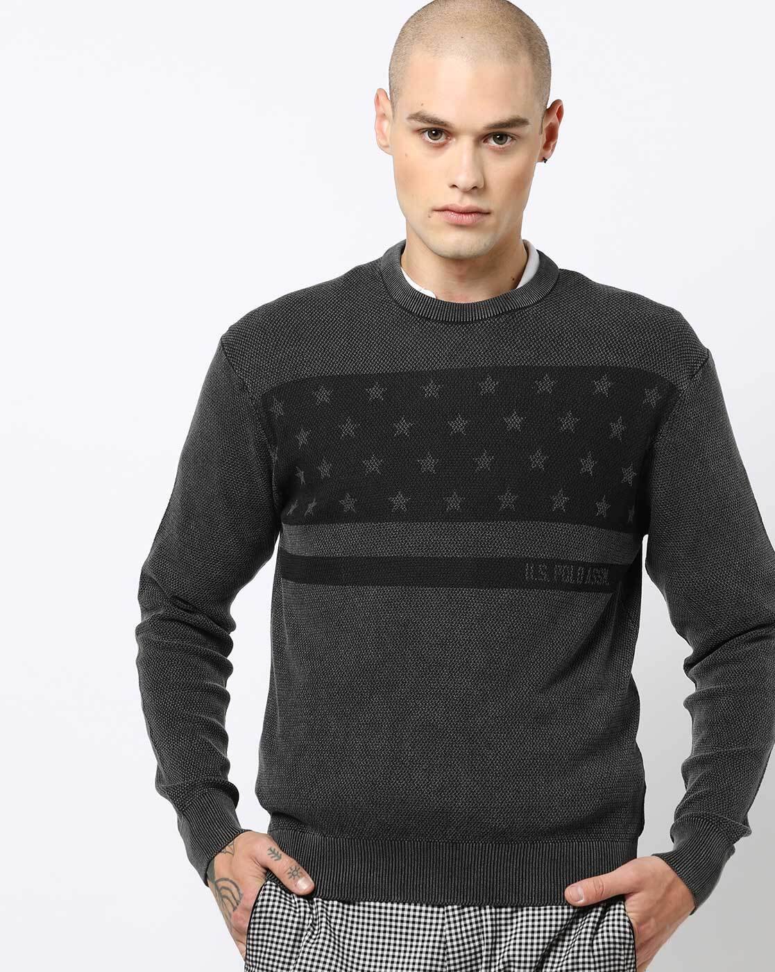 us polo woolen sweater