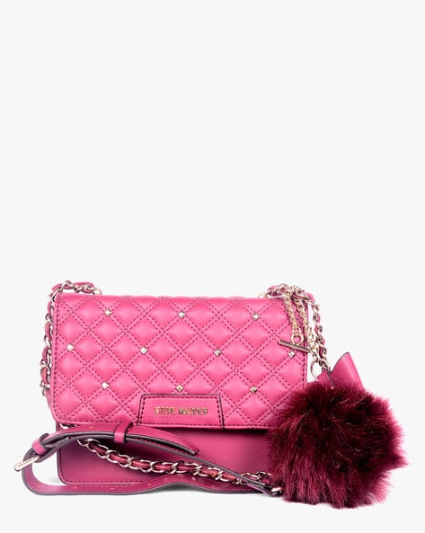 steve madden pink luggage