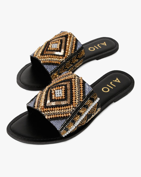 Flat Sandals for Women by AJIO 