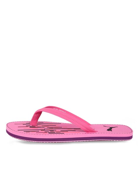 pink puma slippers