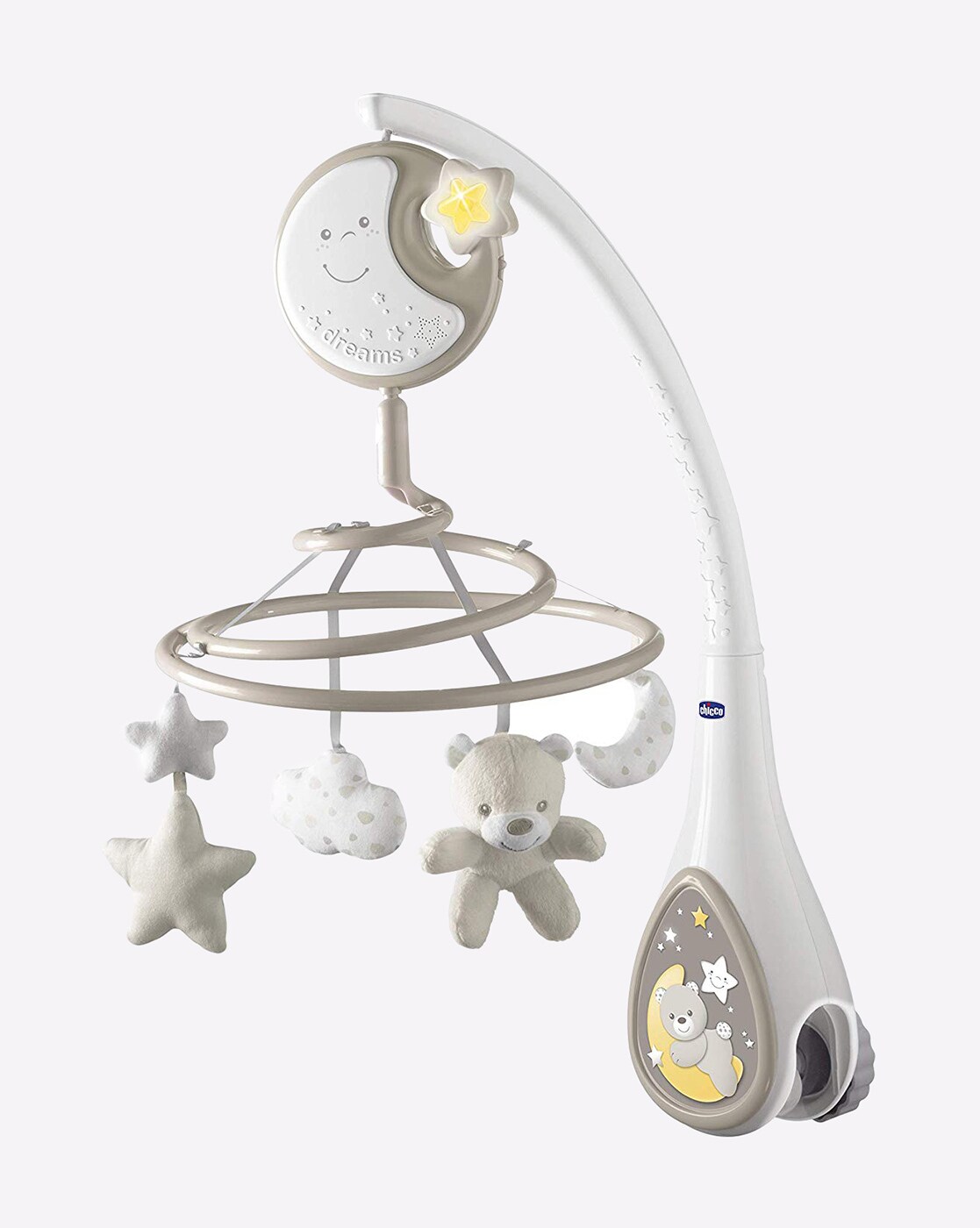 white noise cot mobile
