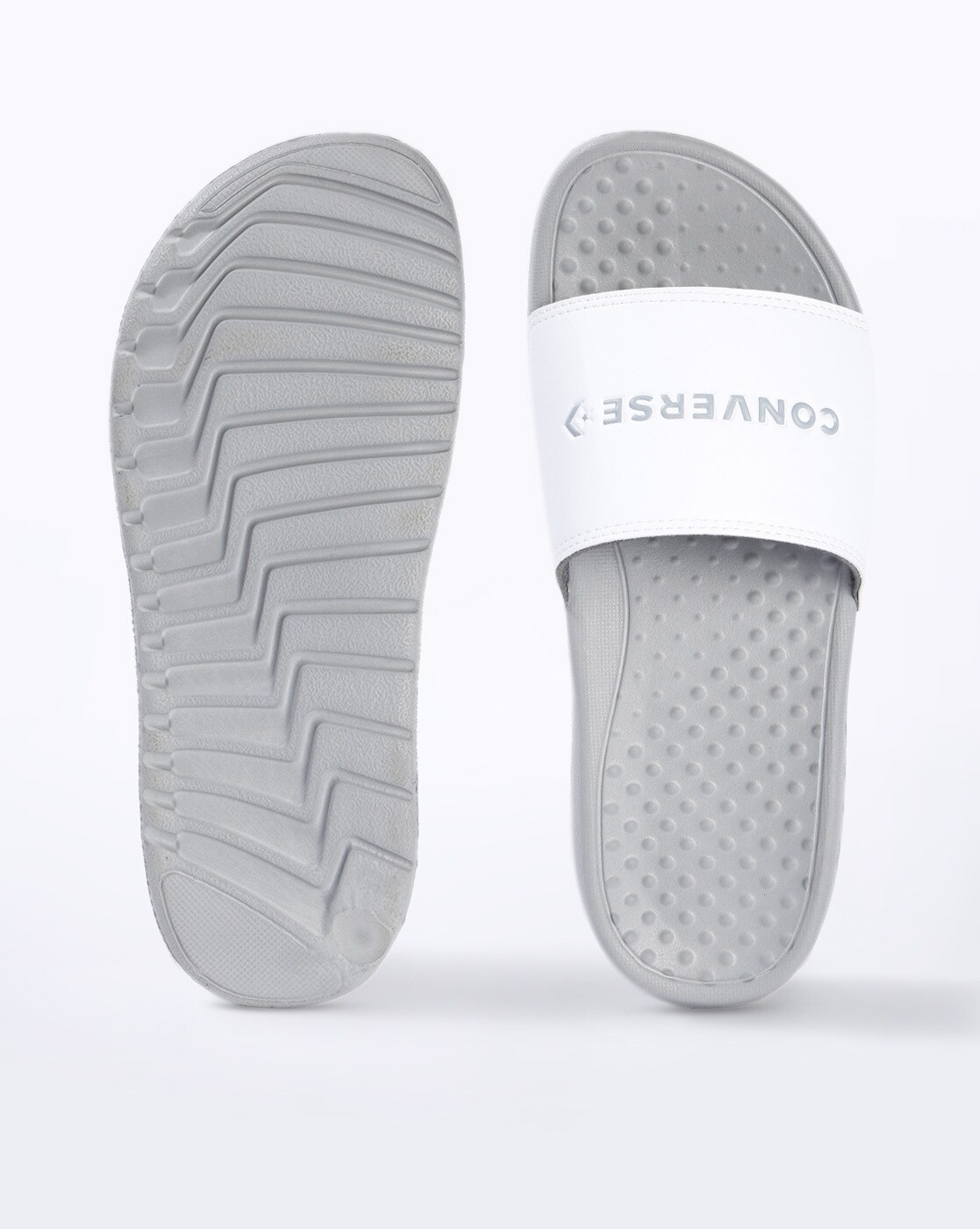 Buy White Flip Flop Slippers for Men by CONVERSE Online Ajio