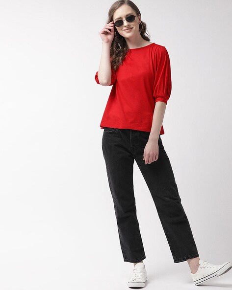 Buy Red Tops for Women by Sera Online