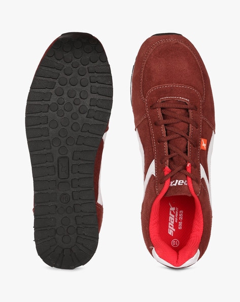 Buy Cherry Red Sports Shoes for Men by 