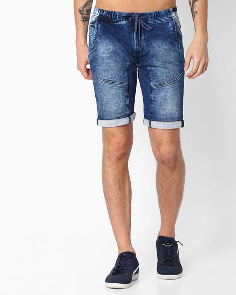 Buy Blue Shorts \u0026 3/4ths for Men by 