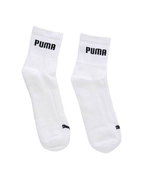 puma white socks