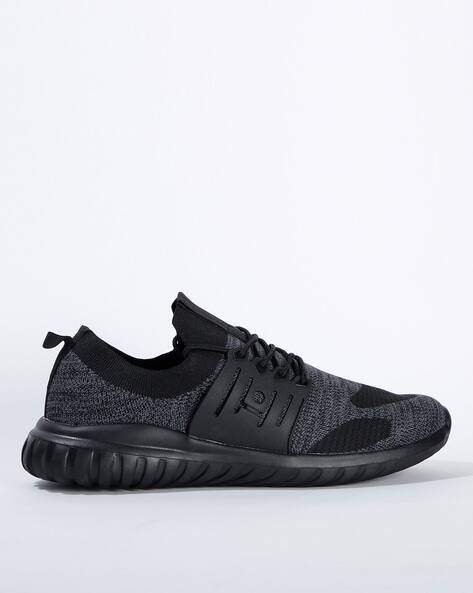 ajio black shoes