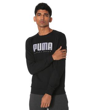 puma ferrari evoknit midlayer puffer sweatshirt