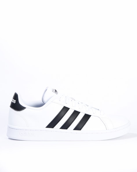 Adidas white casual shoes clearance for men