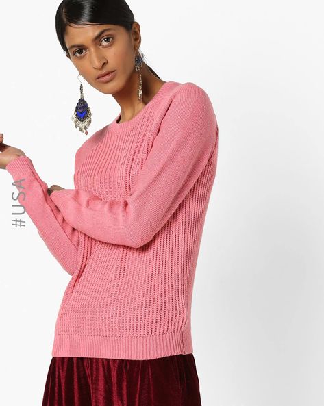 aeropostale pink sweater