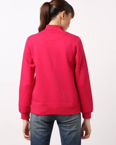 Buy Pink Sweatshirt & Hoodies for Women by MADAME Online